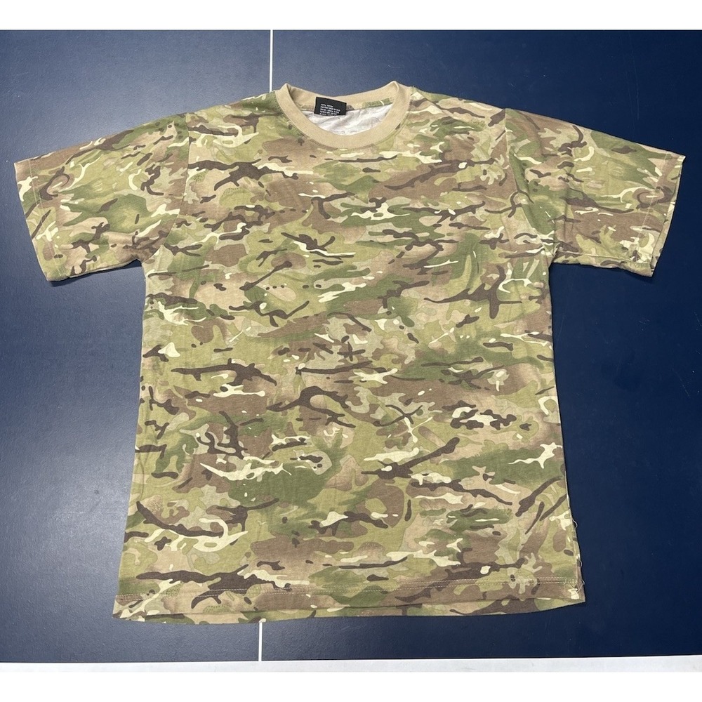 Y2K Camo Short Sleeve T-shirt Men's XL